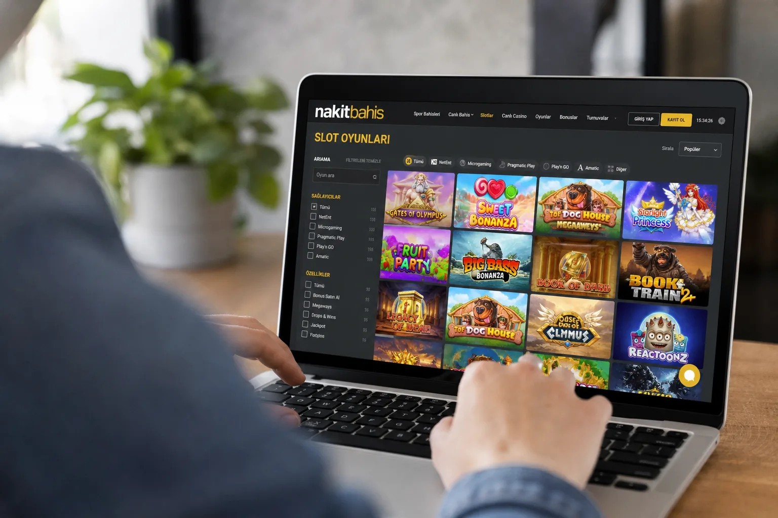 Nakitbahis Slot Oyunları